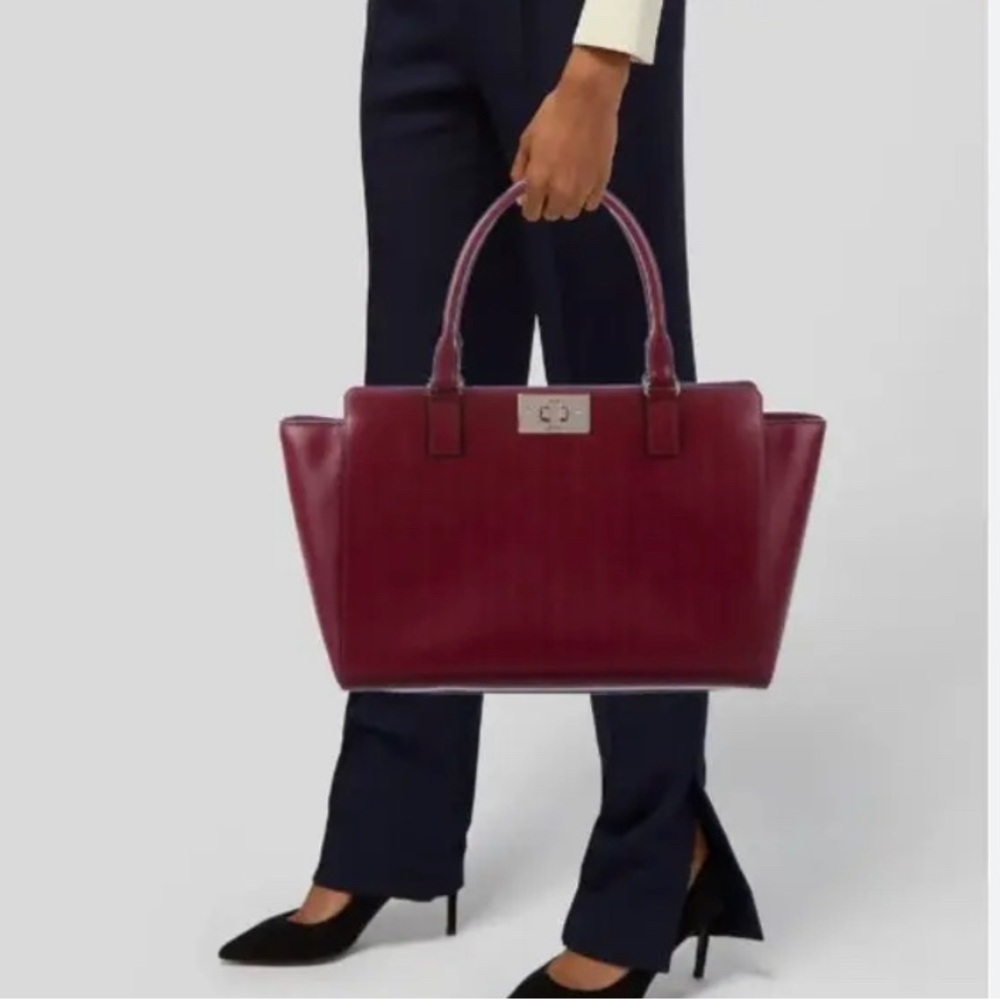 Like new Kate Spade Orchard Valley Smooth Kelsey Satchel ♥️